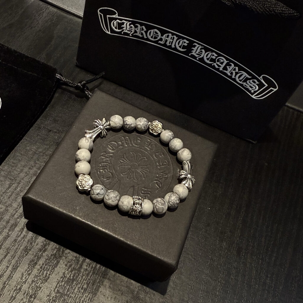 クロムハーツ「Chrome Hearts」ブレスレット - ヴィンテージ＆ロックテイスト ペア用