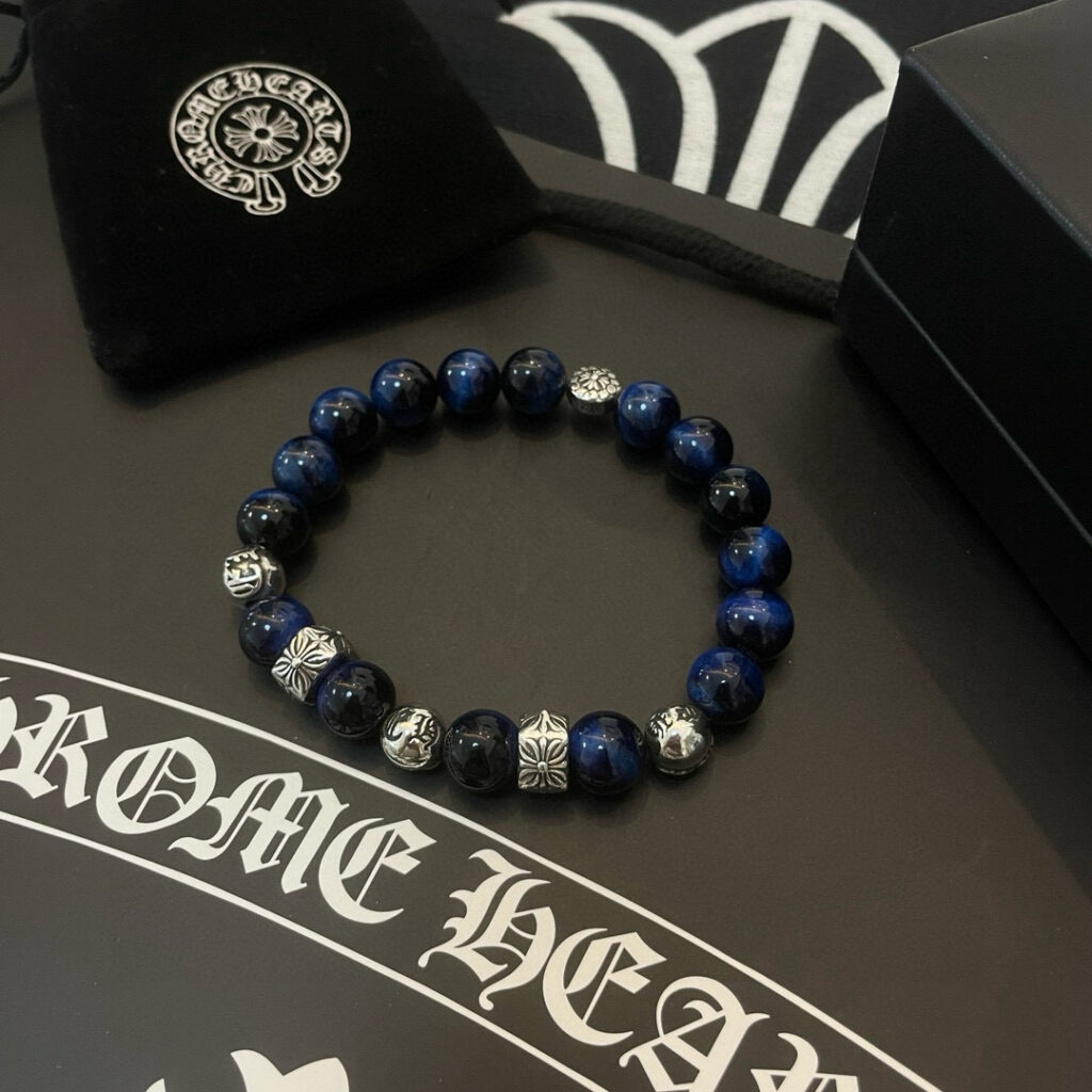 クロムハーツ「Chrome Hearts」ブレスレット - ヴィンテージ&ロックテイスト ペア用