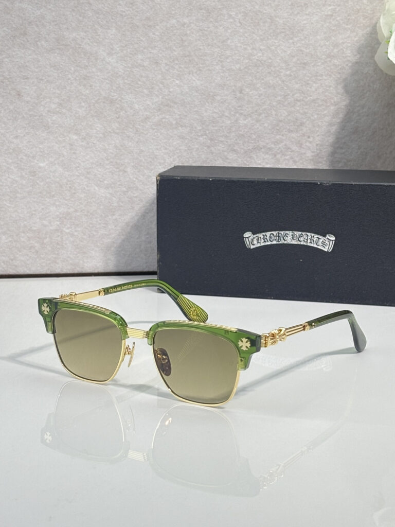 【希少新作】Chrome Hearts クロムハーツ ハードデザインサングラス「限定モデル」