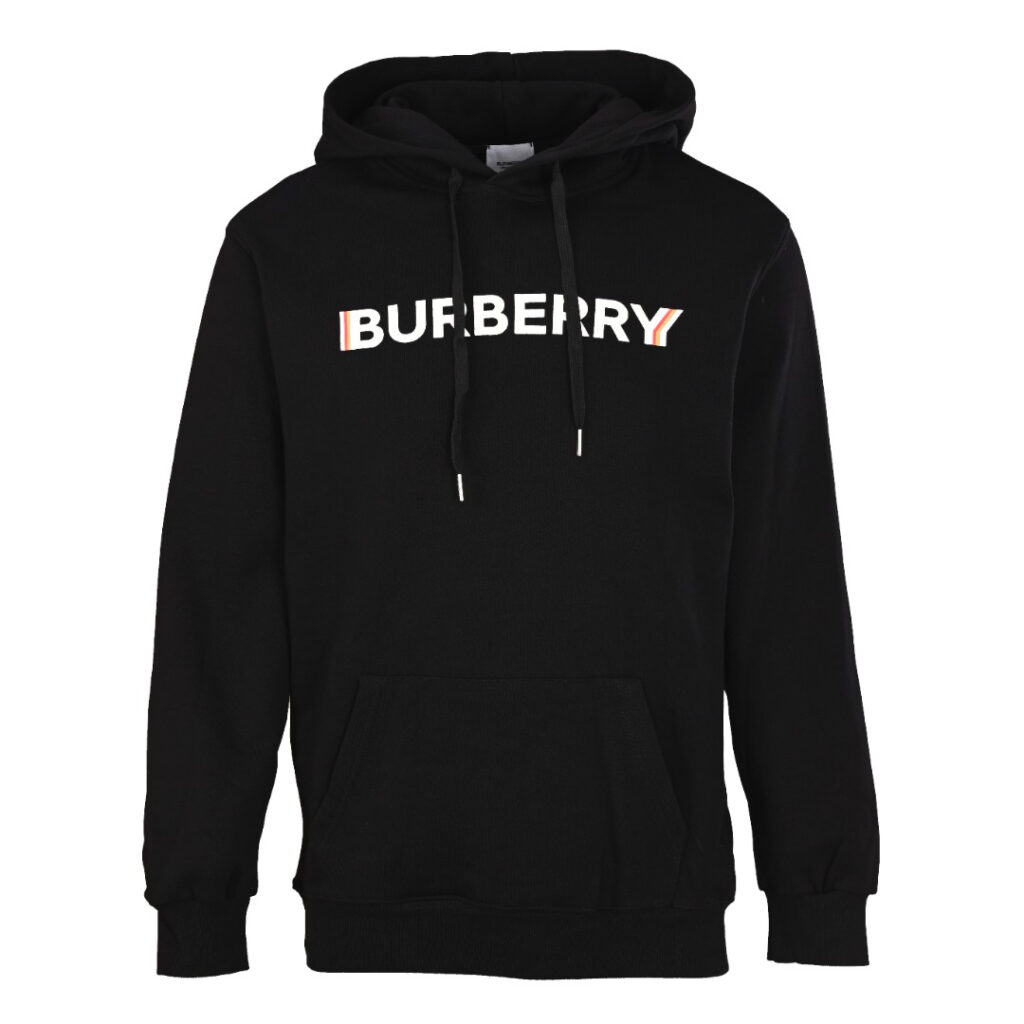 バーバリー［Burberry］ゴーストプリントのフード付きスウェットシャツ