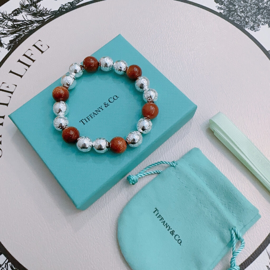 ティファニー「Tiffany & Co.」ポリッシュドシルバーリンク ブレスレット