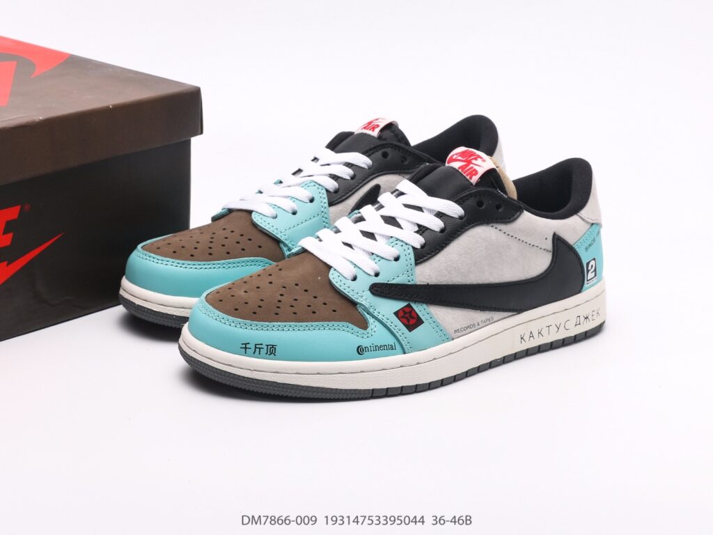 【日本未発売モデル】Travis Scott x Air Jordan 1 Retro Low OG SP スニーカー「Nike コラボモデル」