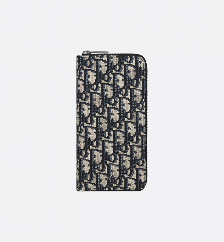 ディオール「Dior」バーティカル ロング ジップウォレット