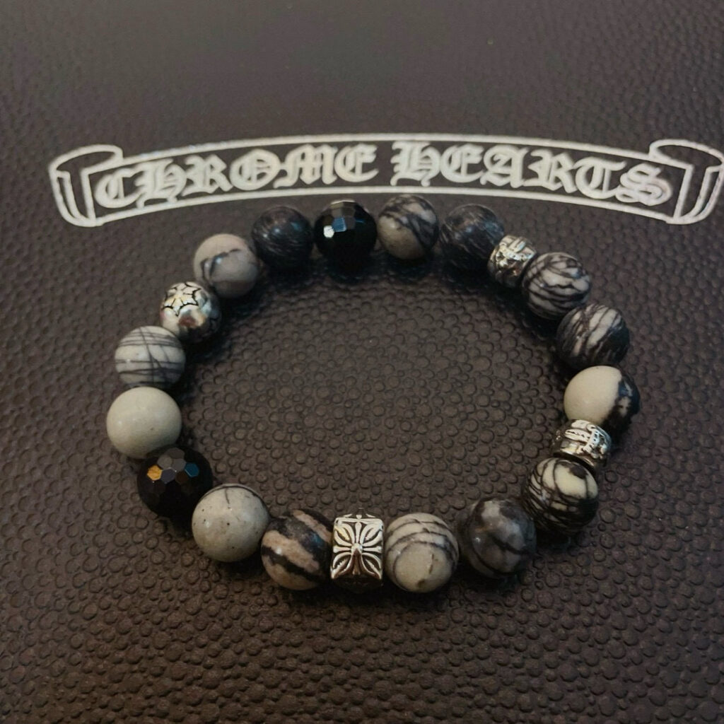 クロムハーツ「Chrome Hearts」ブレスレット - ヴィンテージ&ロックテイスト ペア用