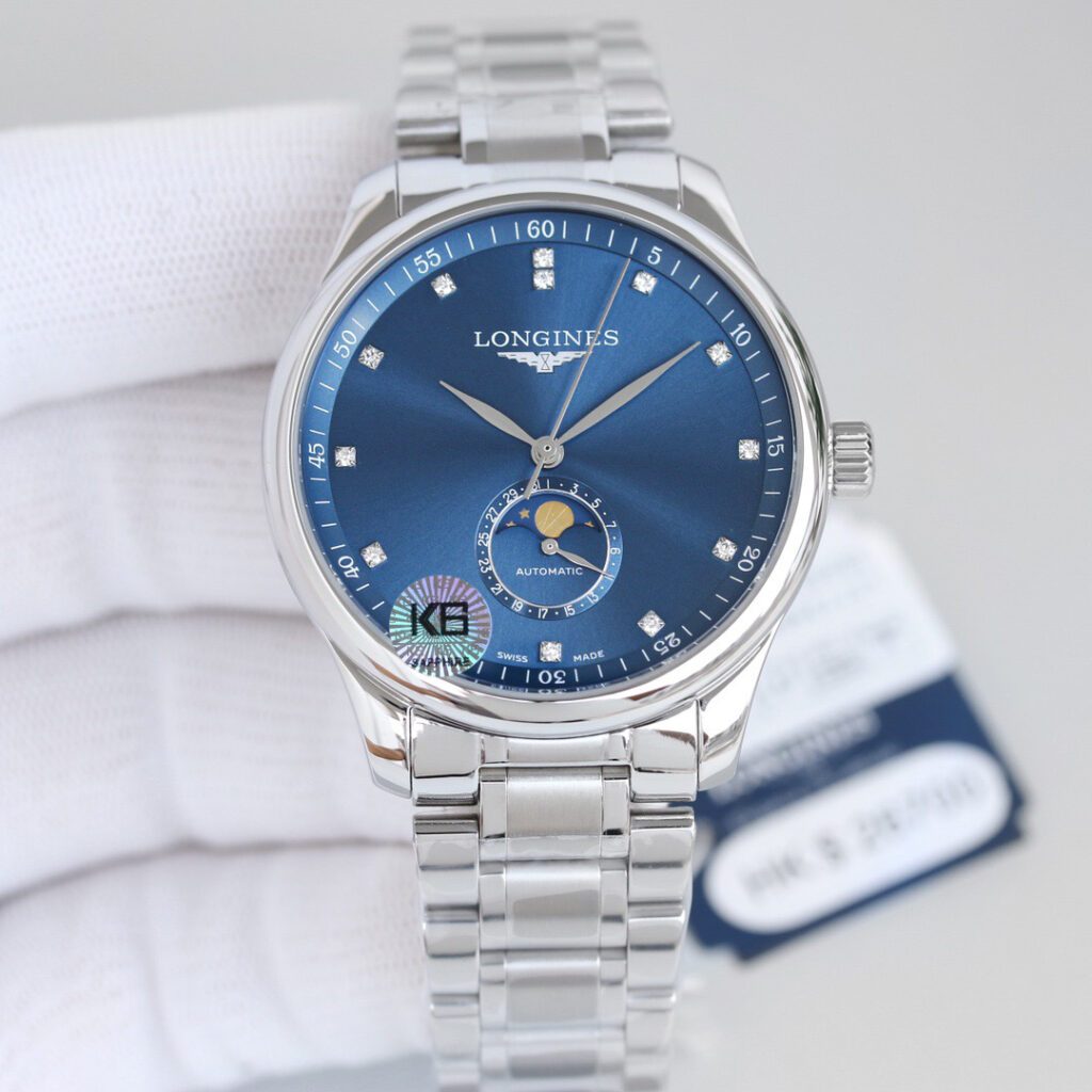 ロンジン「Longines」Master Collection 月相メンズウォッチ42MM