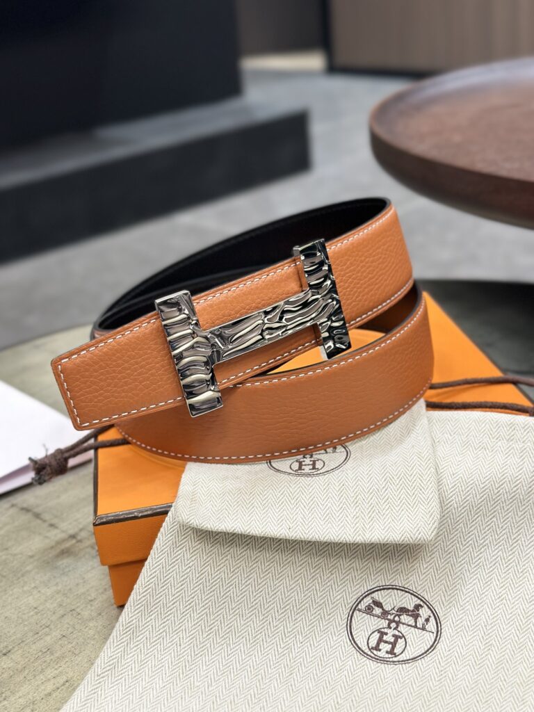 【限定入荷】Hermès フレンチ紳士ベルト「全長約 100cm」