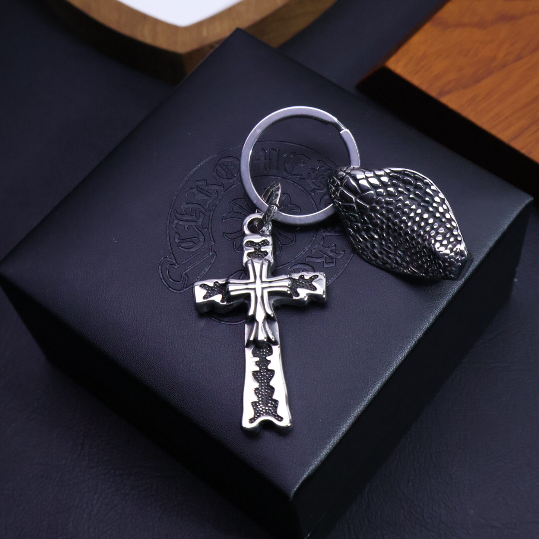 クロムハーツ「Chrome Hearts」キーホルダー&バッグチャーム - トレンドシンボル
