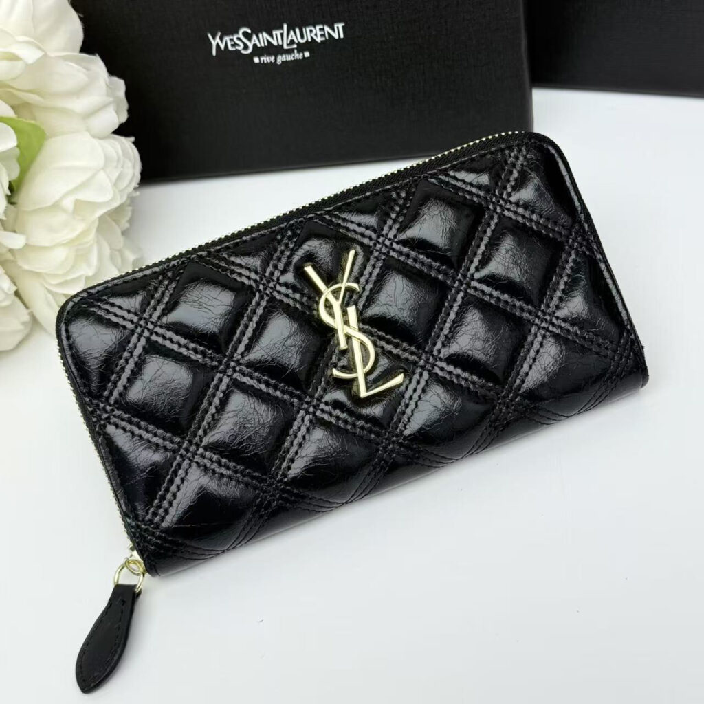 サンローラン「Saint Laurent」ジッパーウォレット