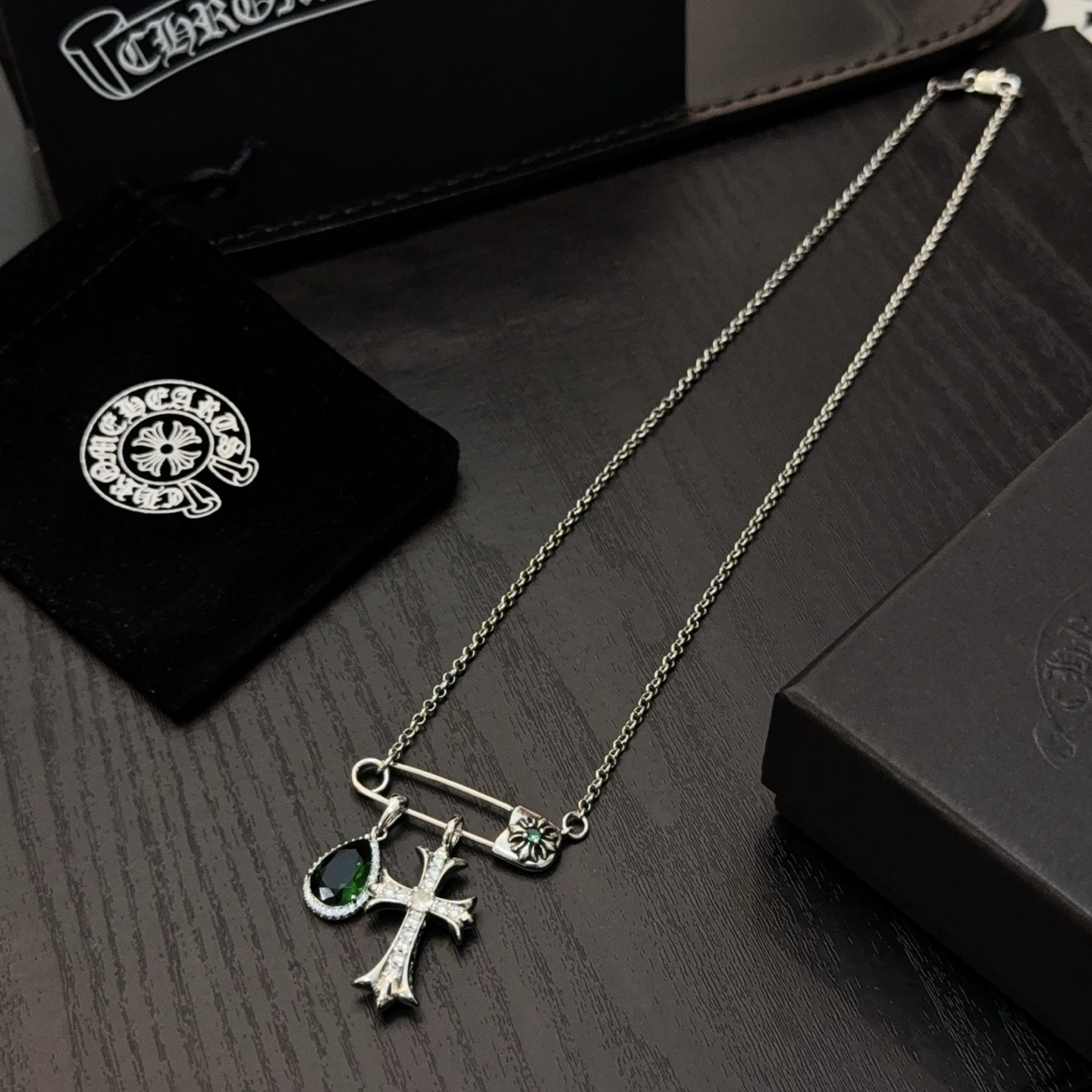 クロムハーツ「Chrome Hearts」シンプルペンダントネックレス - ユニセックス