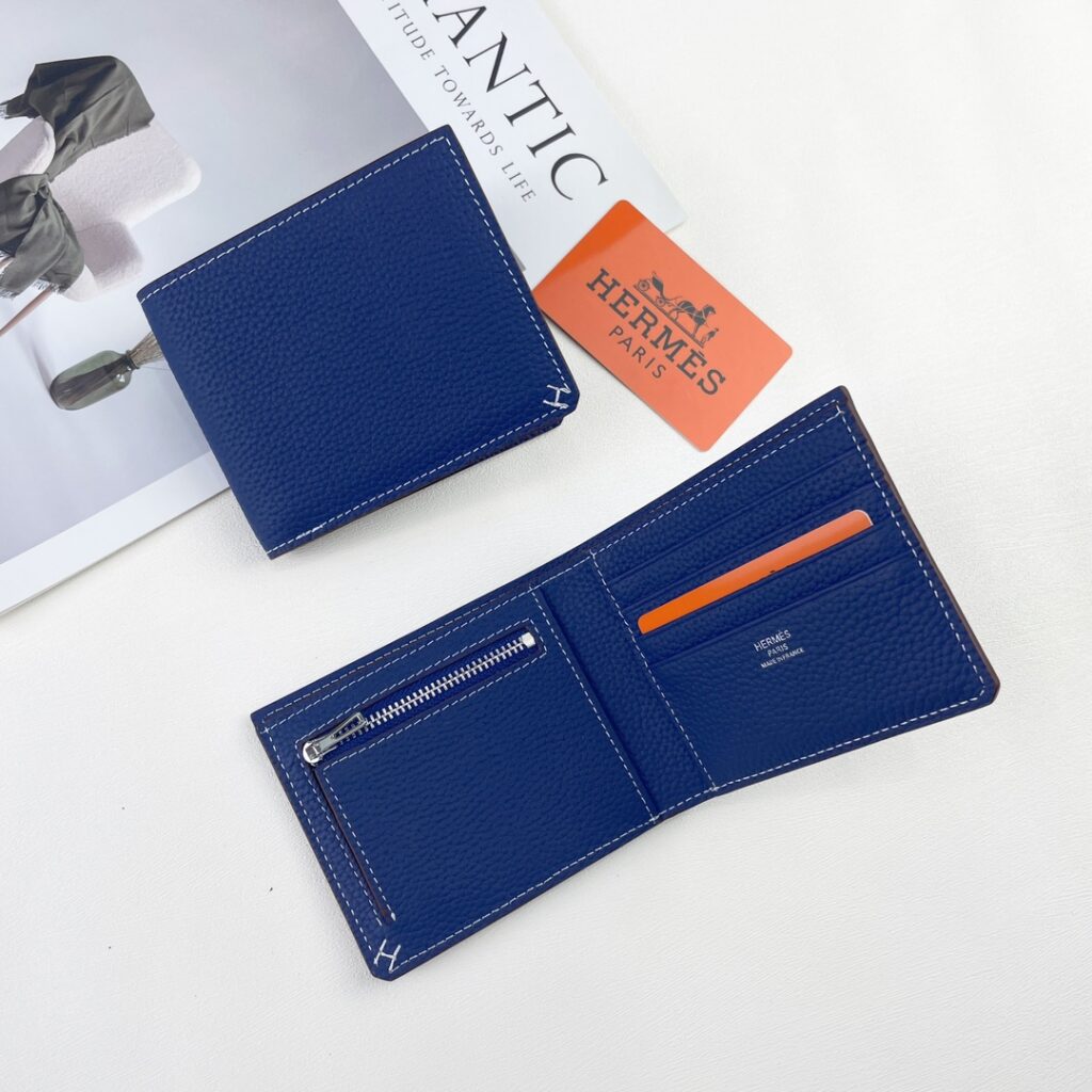 【厳選新入荷】エルメス H Sellier クラシック二つ折り短財布「ラグジュアリー普段携帯ウォレット」