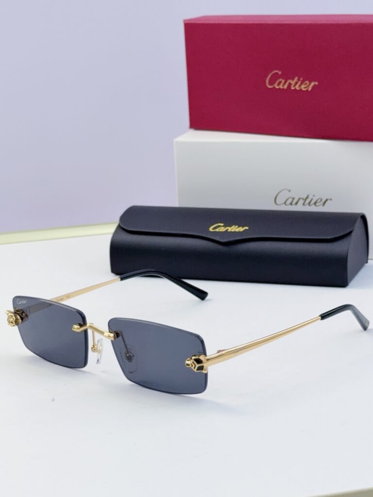 【高級品入庫】Cartier クラシカル貴族風サングラス「上質フレーム」