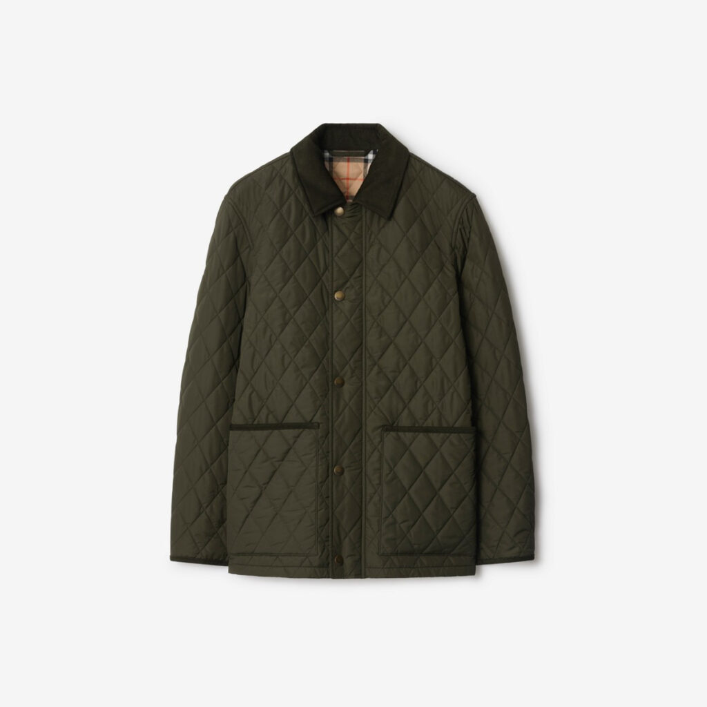 バーバリー「Burberry」 ブリティッシュ アイコン キルテッド ジャケット