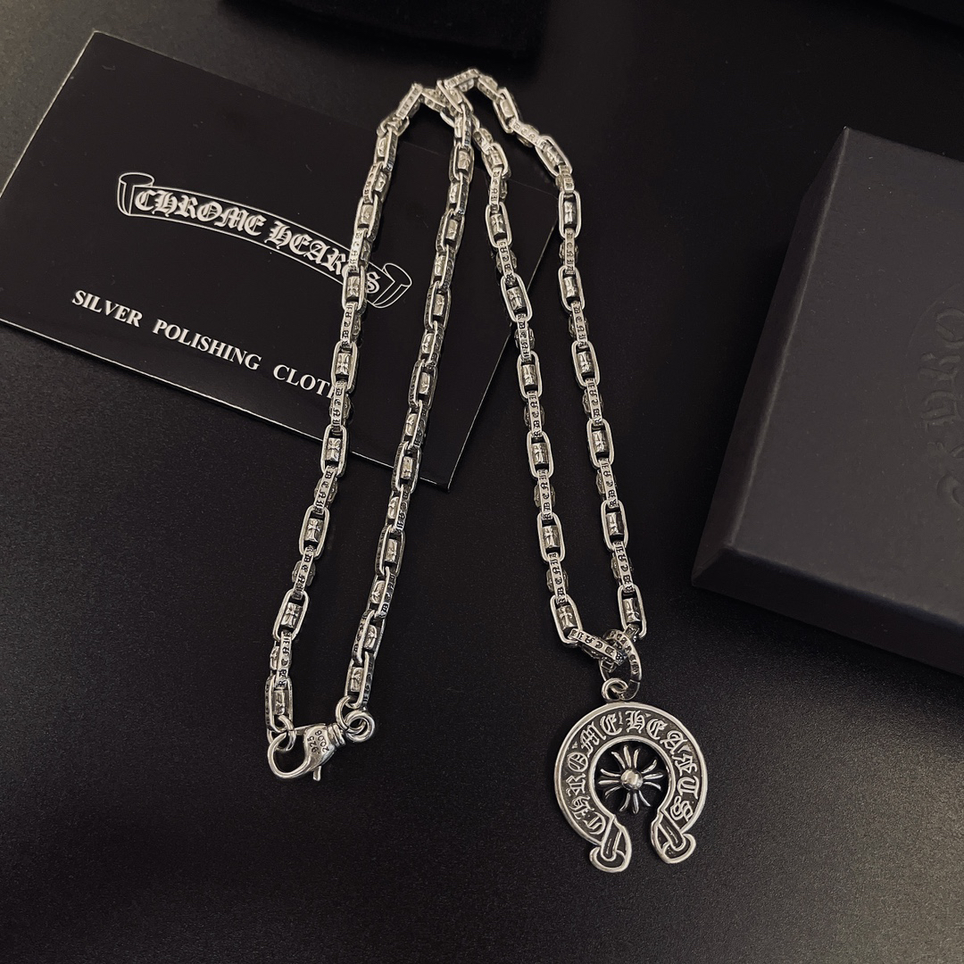 クロムハーツ「Chrome Hearts」シンプルペンダントネックレス - ユニセックス