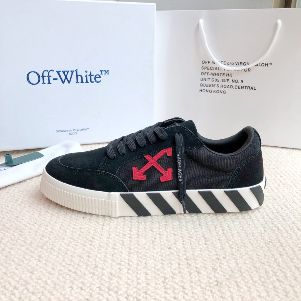 オフホワイト Vulc ローカット カジュアルスケートシューズ