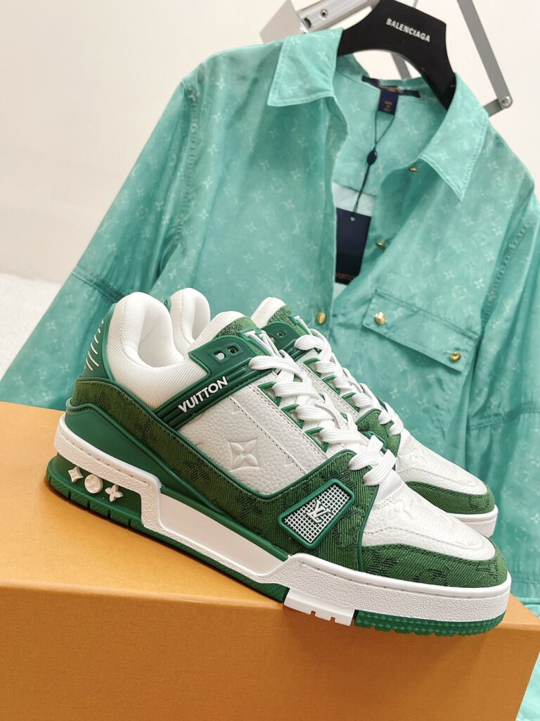 ルイ・ヴィトン「LV Trainer」クラシックシリーズ ファッショントレンドカジュアルスニーカー