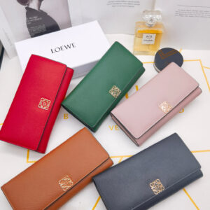 ロエベ「LOEWE」アナグラム コンティネンタル ウォレット 5色