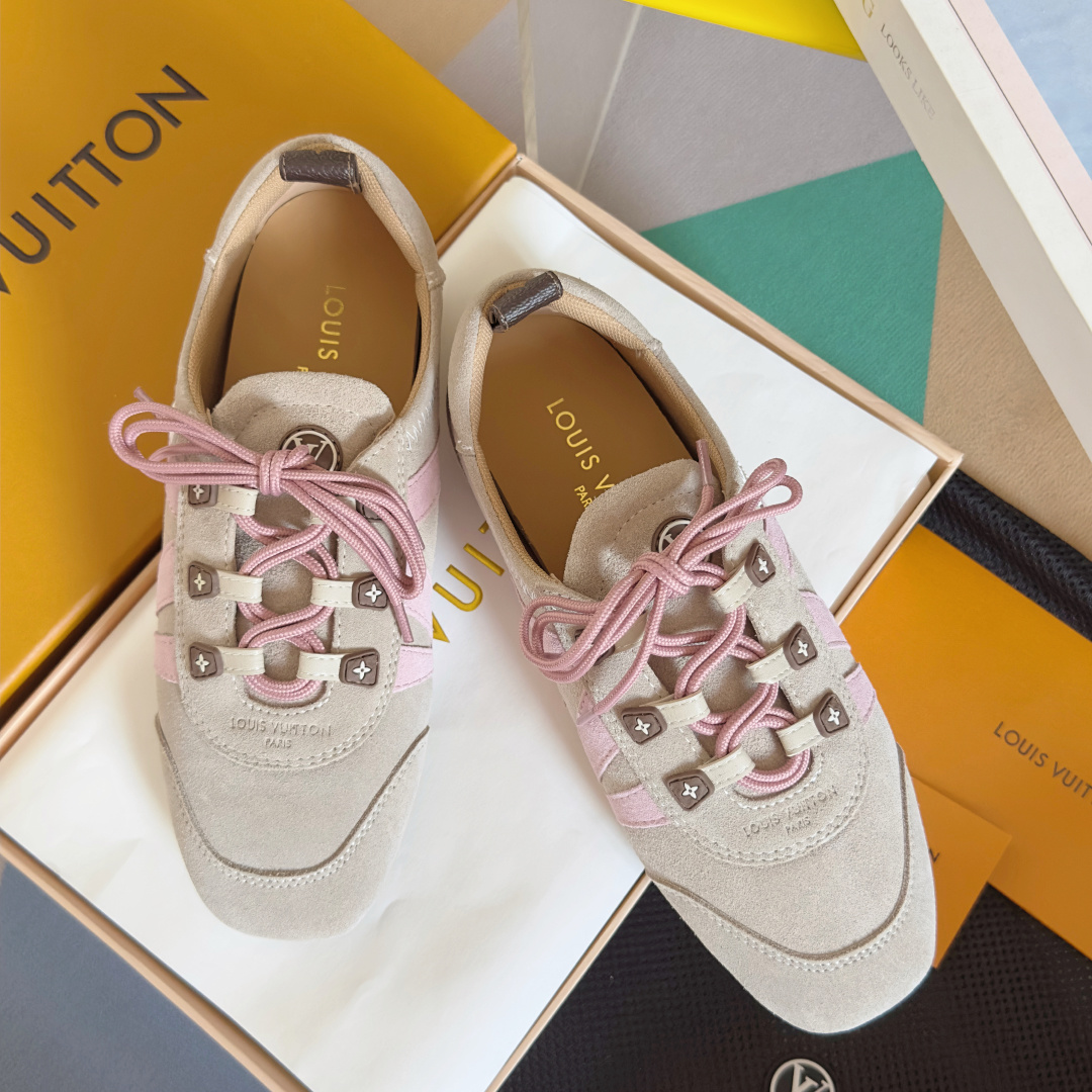 ルイ・ヴィトン LV Sneakerina レディース バレエスニーカー