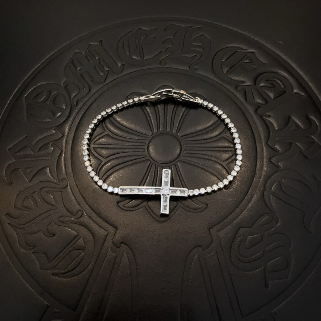 クロムハーツ「Chrome Hearts」ブレスレット - ヴィンテージ＆ロックテイスト ペア用