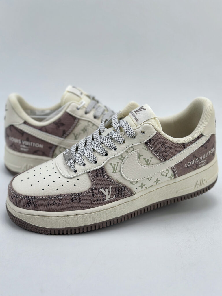 ルイ・ヴィトン x ナイキ Air Force 1 Low 限定クラシック ローカットコラボトレンドスニーカー「LV Nike」