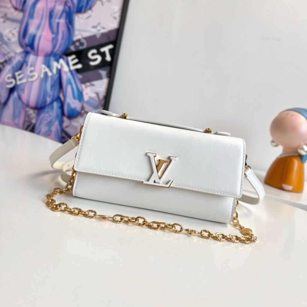 ルイ・ヴィトン「Louis Vuitton」Wallet On Chain Capucines ハンドバッグ