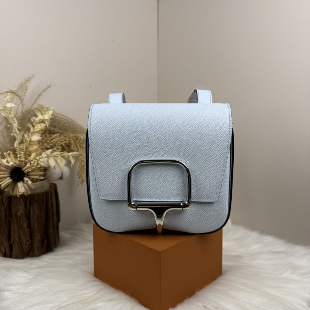 【厳選新入荷】エルメス Della Cavalleria Mini サドル金具クロスボディバッグ「乗馬モチーフ本革ショルダー」