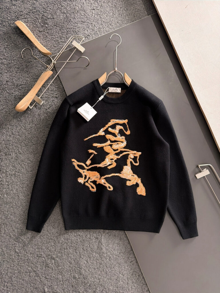 エルメス「Hermès」春季新作ラウンドネックスウェット