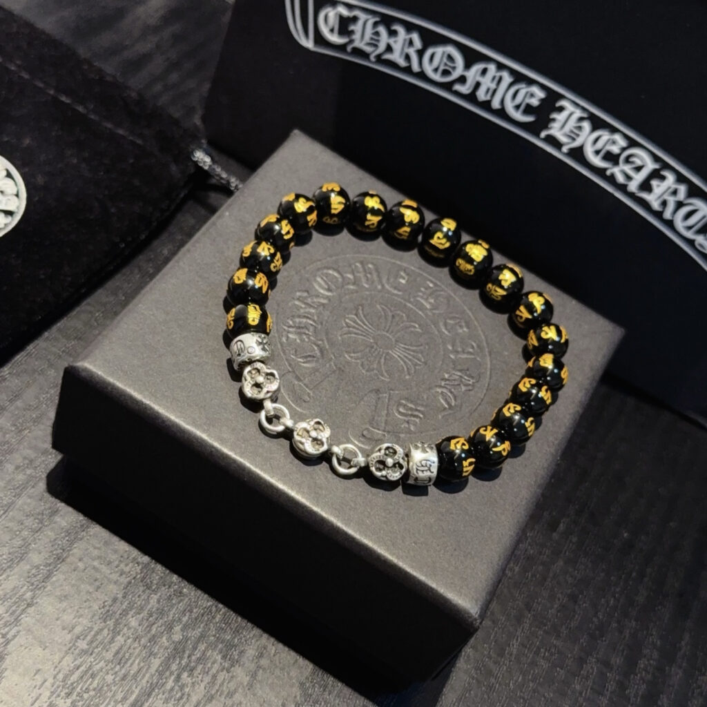 クロムハーツ「Chrome Hearts」ブレスレット - ヴィンテージ＆ロックテイスト ペア用