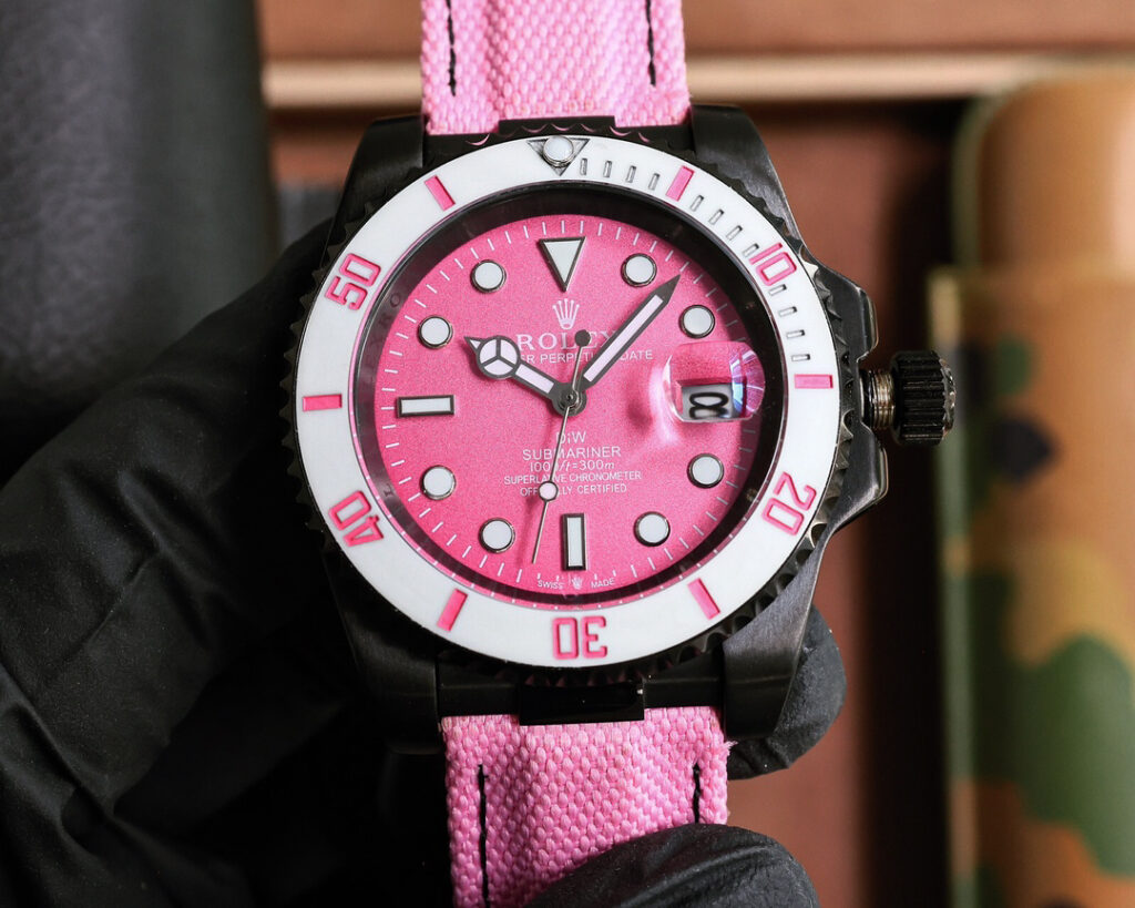 ロレックス［Rolex］DIW Submariner "PARAKEET" カスタムモデル 腕時計40MM