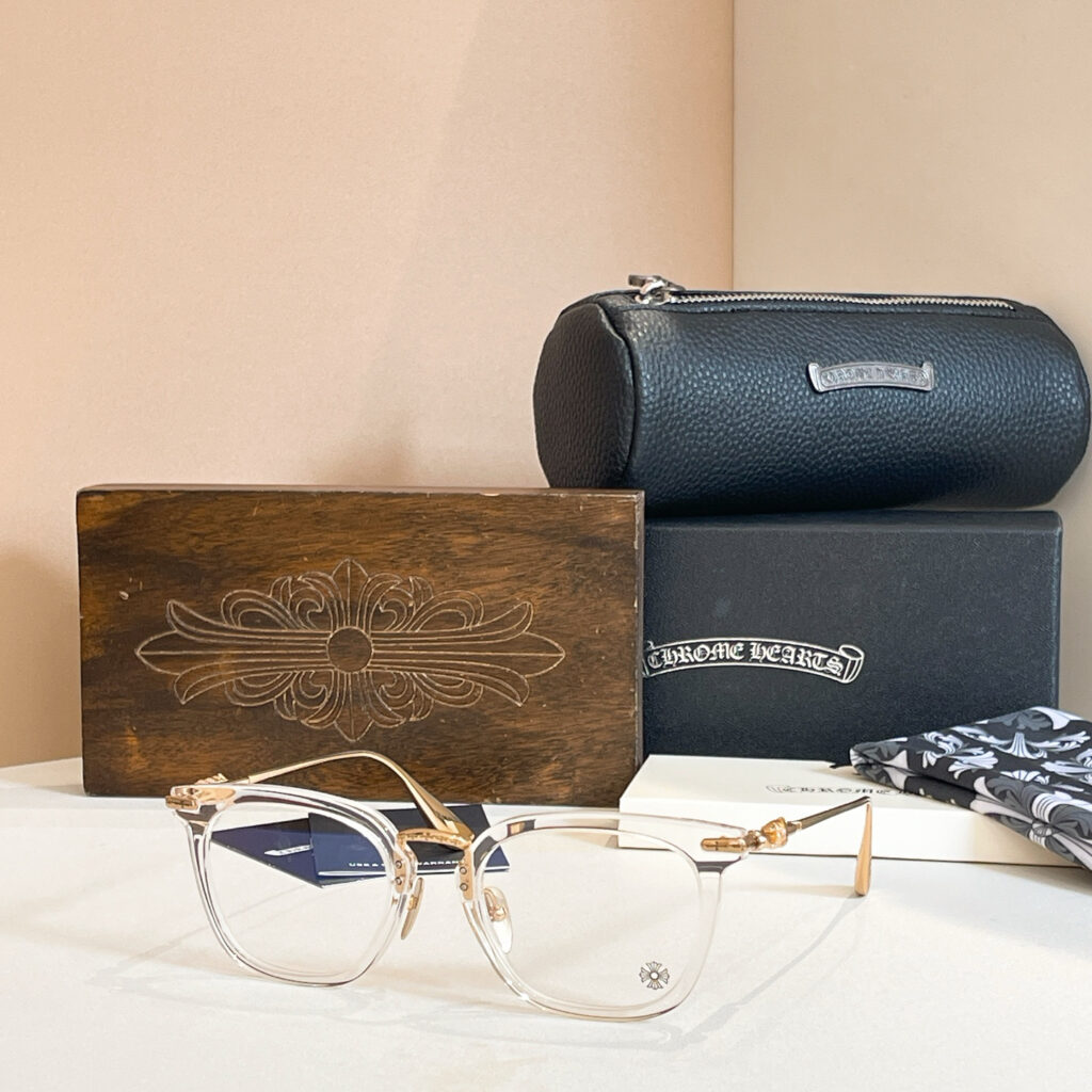 【希少新作】Chrome Hearts クロムハーツ ハードデザインサングラス「限定モデル」