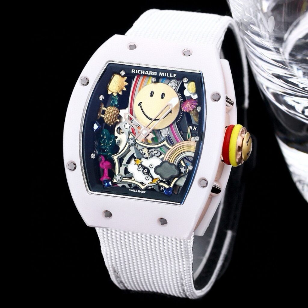 リシャール・ミル RM 88 オートマティック トゥールビヨン スマイリー 40x48x14mm