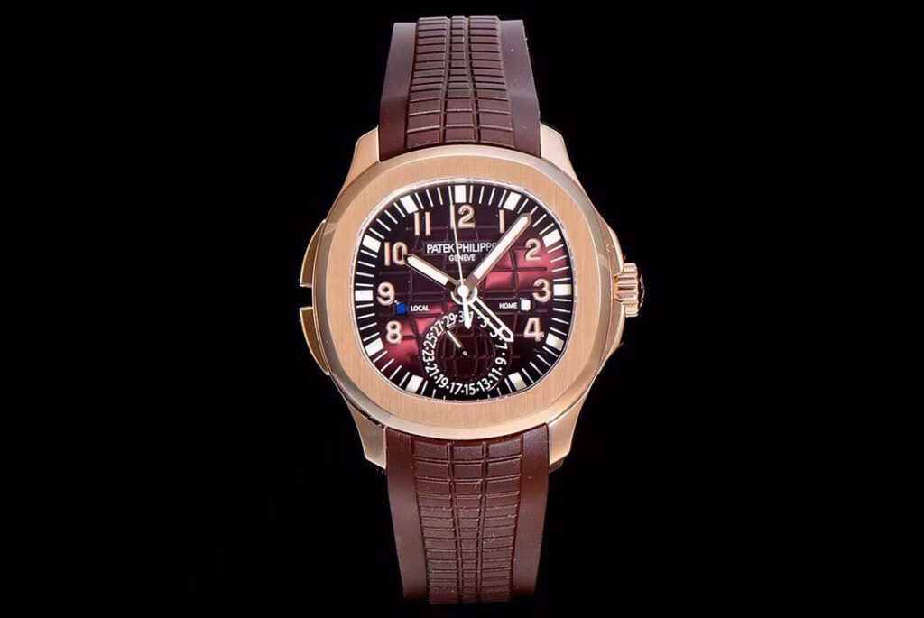 パテック フィリップ「Patek Philippe」アクアノート トラベルタイム40mmメンズウォッチ