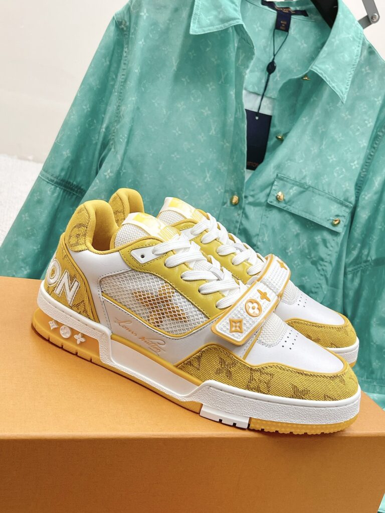 ルイ・ヴィトン「LV Trainer」クラシックシリーズ ファッショントレンドカジュアルスニーカー