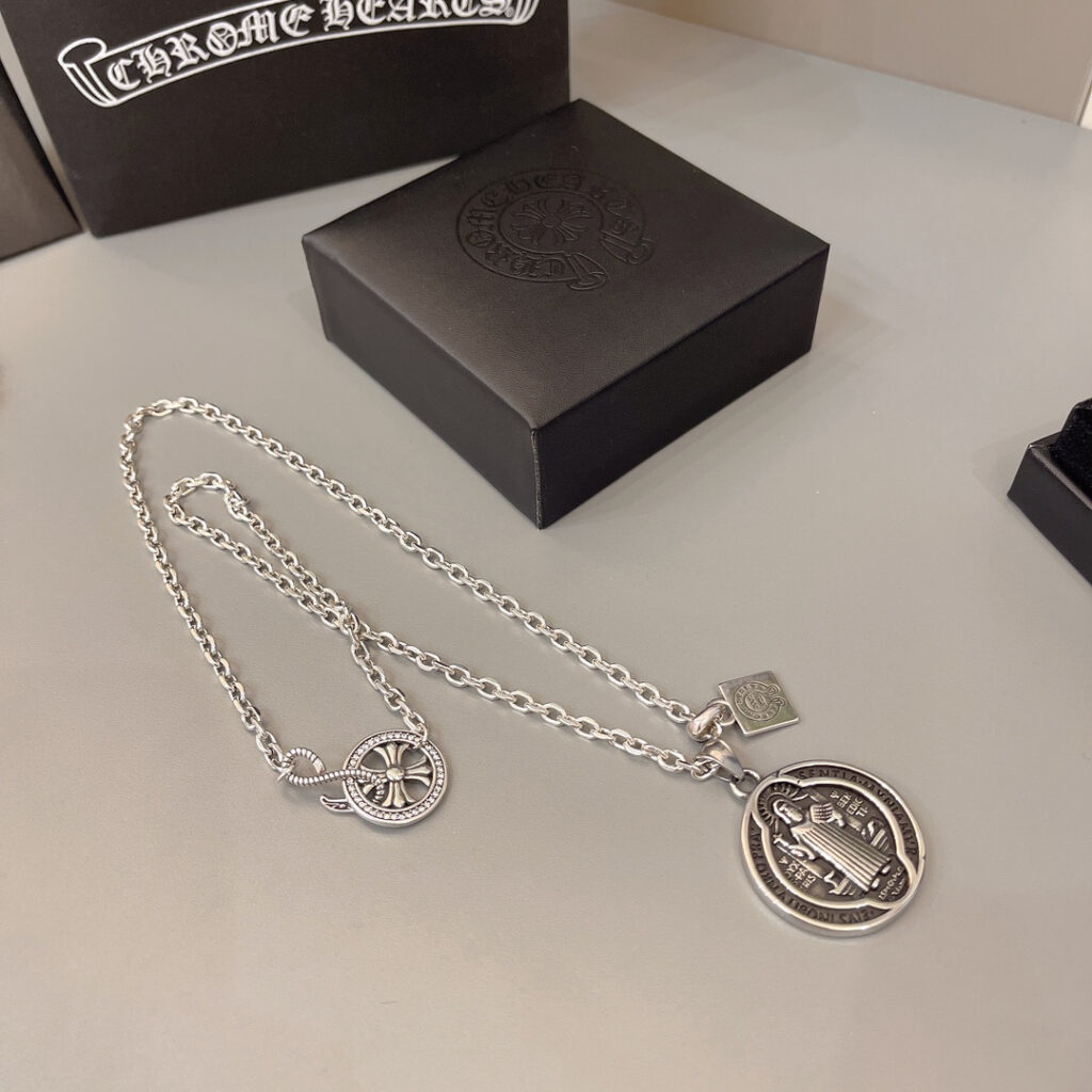クロムハーツ「Chrome Hearts」シンプルペンダントネックレス - ユニセックス