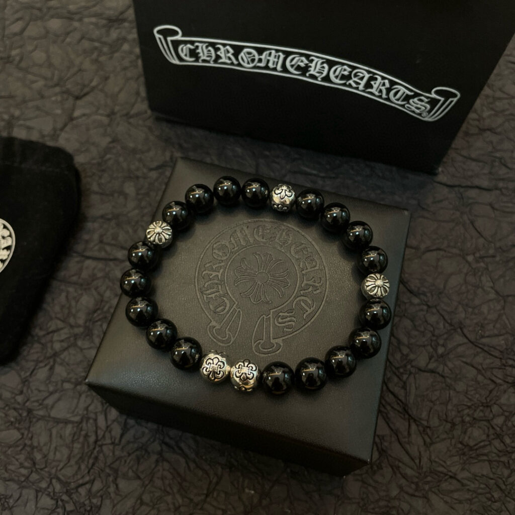 クロムハーツ「Chrome Hearts」ブレスレット - ヴィンテージ&ロックテイスト ペア用