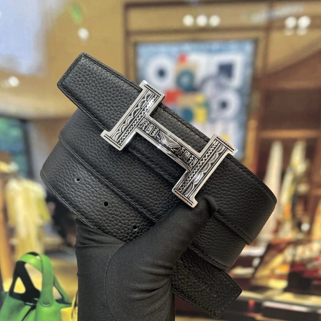 【限定入荷】Hermès フレンチ紳士ベルト「全長約 100cm」