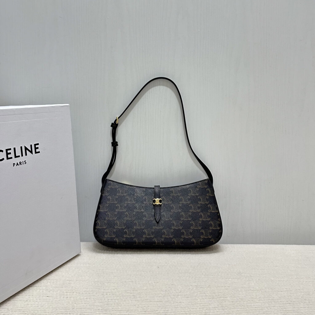 セリーヌ「Celine」TINA モノグラム ショルダーバッグ