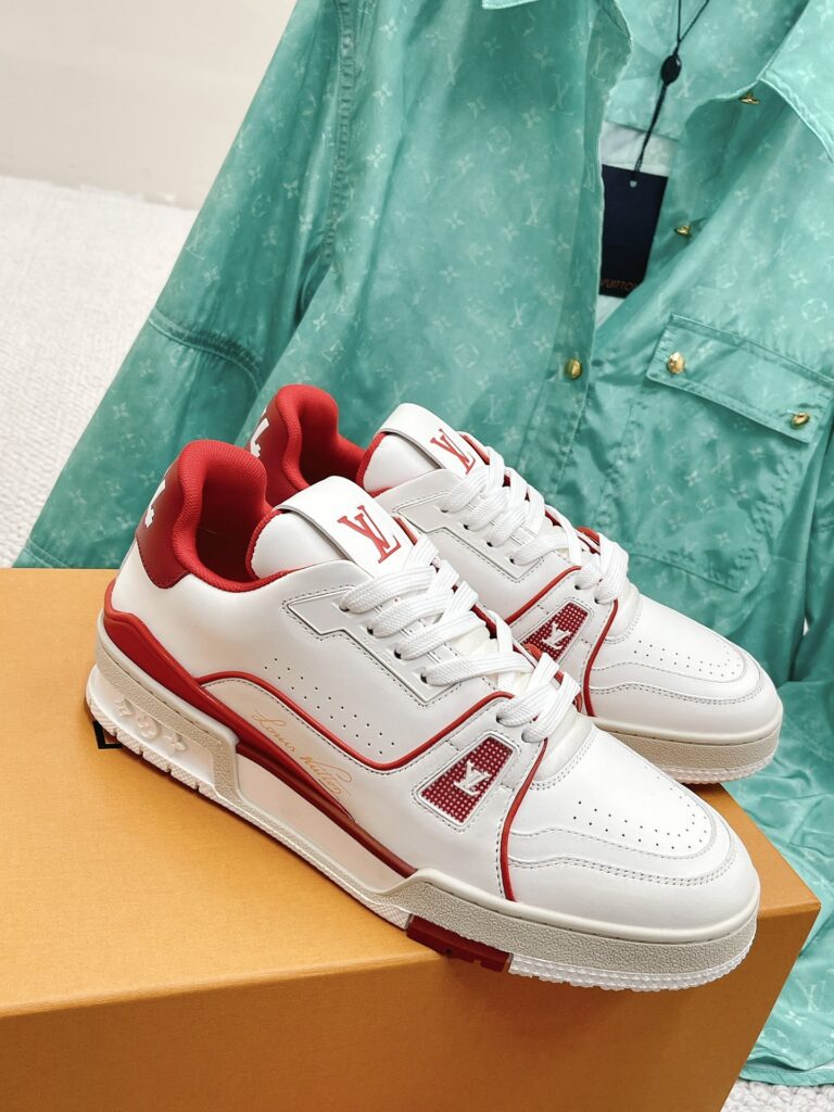 ルイ・ヴィトン「LV Trainer」クラシックシリーズ ファッショントレンドカジュアルスニーカー