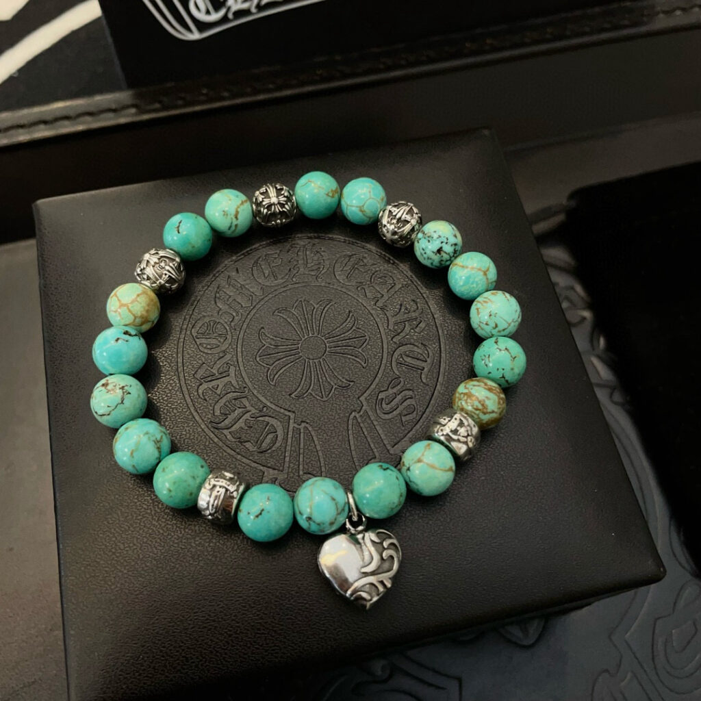 クロムハーツ「Chrome Hearts」ブレスレット - ヴィンテージ&ロックテイスト ペア用