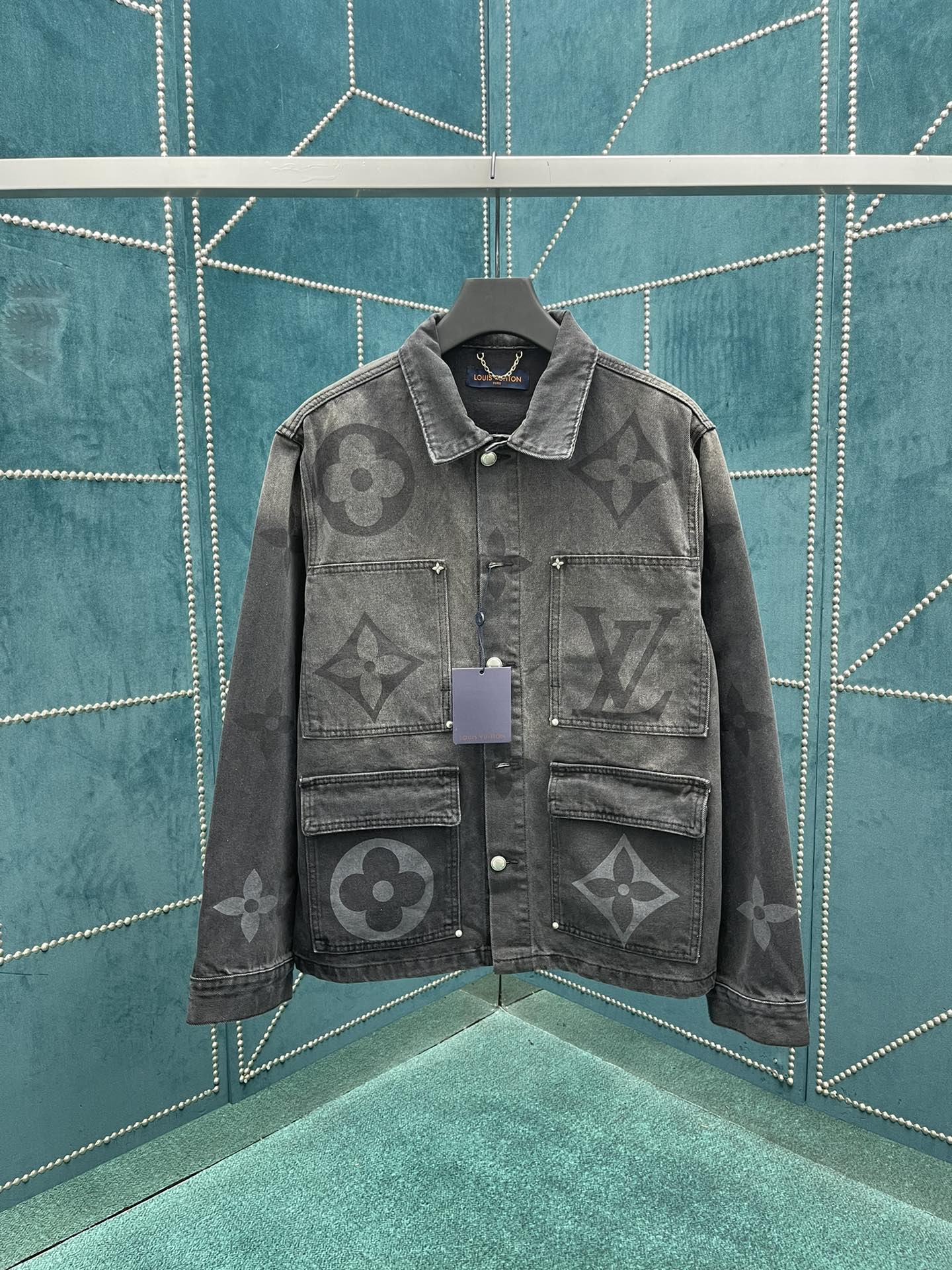 ルイ・ヴィトン「Louis Vuitton」 24SS ハリントン ベルテッド ジャケット