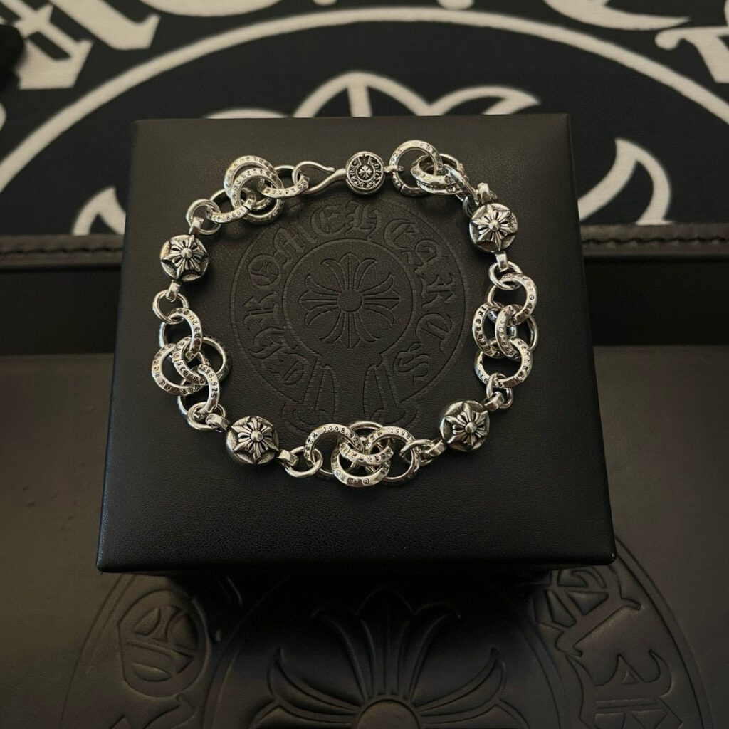 クロムハーツ「Chrome Hearts」ブレスレット - ヴィンテージ＆ロックテイスト ペア用