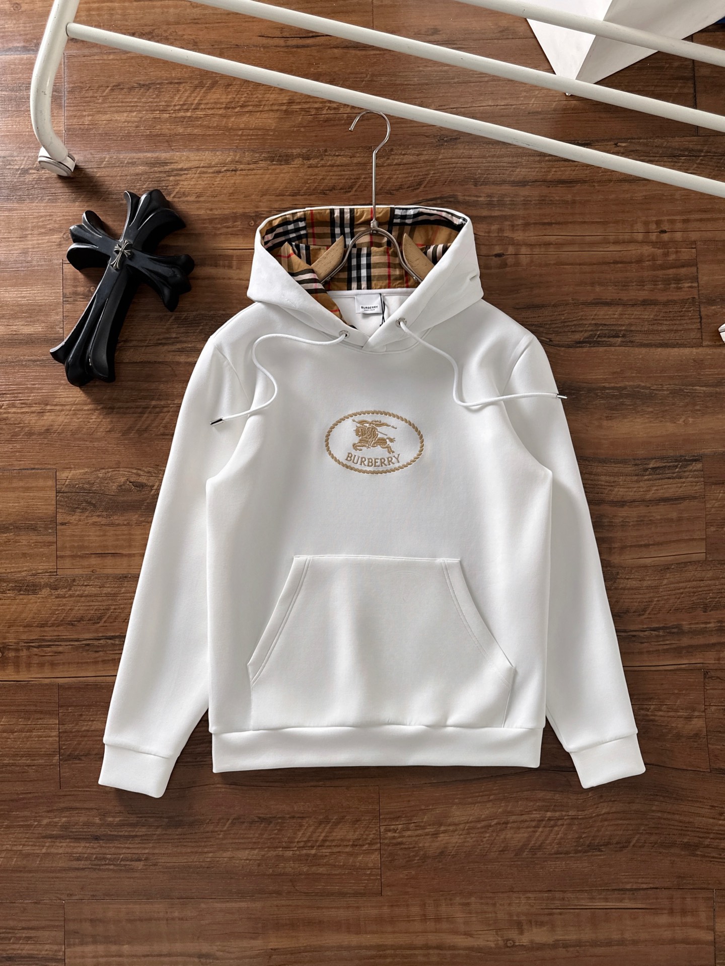 バーバリー「Burberry」メンズ フード付きスウェット