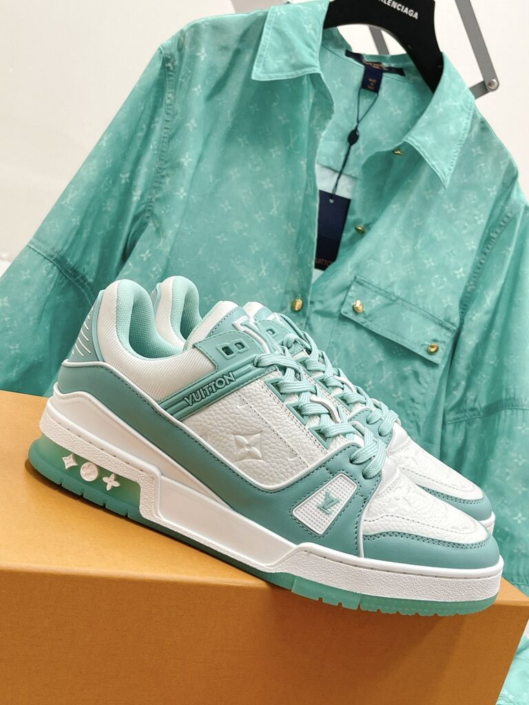 ルイ・ヴィトン「LV Trainer」クラシックシリーズ ファッショントレンドカジュアルスニーカー