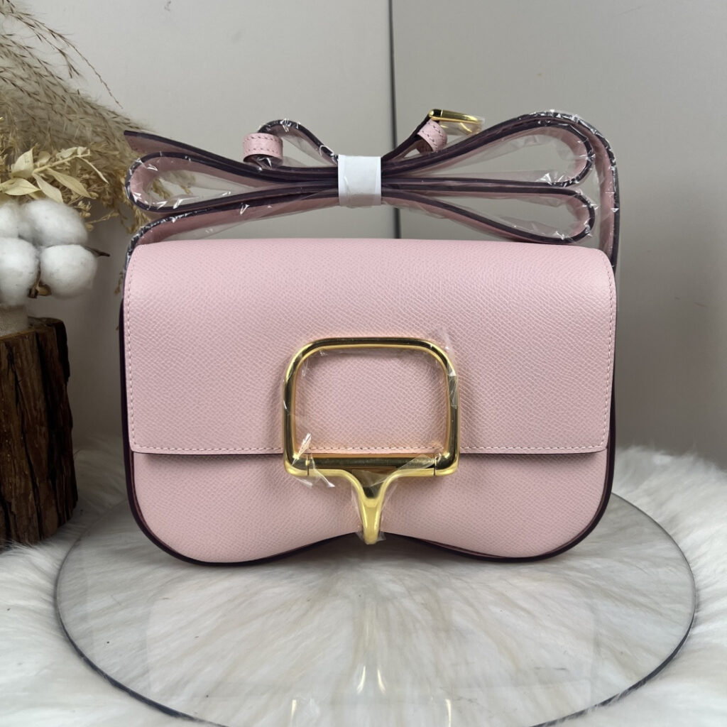 【厳選新入荷】エルメス Della Cavalleria Elan サドル金具クロスボディバッグ「乗馬モチーフ本革ショルダー」