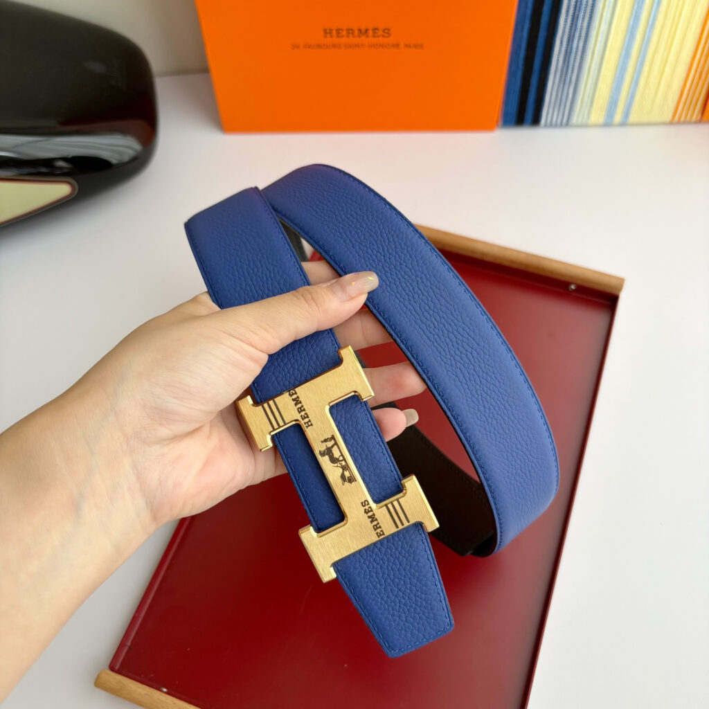 【限定入荷】Hermès フレンチ紳士ベルト「全長約 100cm」