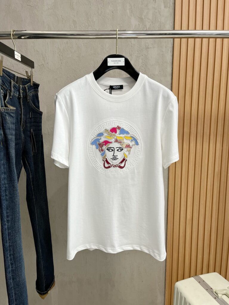 ヴェルサーチ Versace プレミアムロゴTシャツ