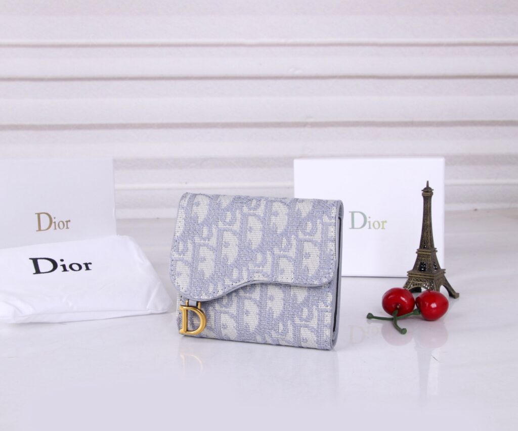 ディオール「Dior」Oblique 帆布ショートウォレット 限定デザイン