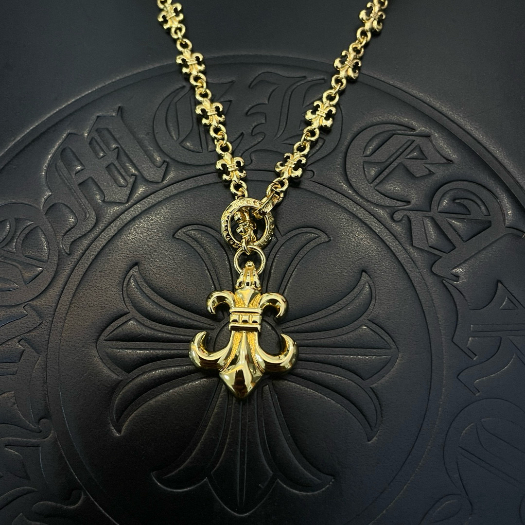 クロムハーツ「Chrome Hearts」シンプルペンダントネックレス - ユニセックス
