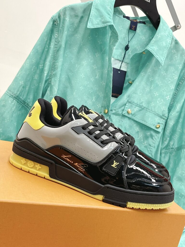 ルイ・ヴィトン「LV Trainer」クラシックシリーズ ファッショントレンドカジュアルスニーカー