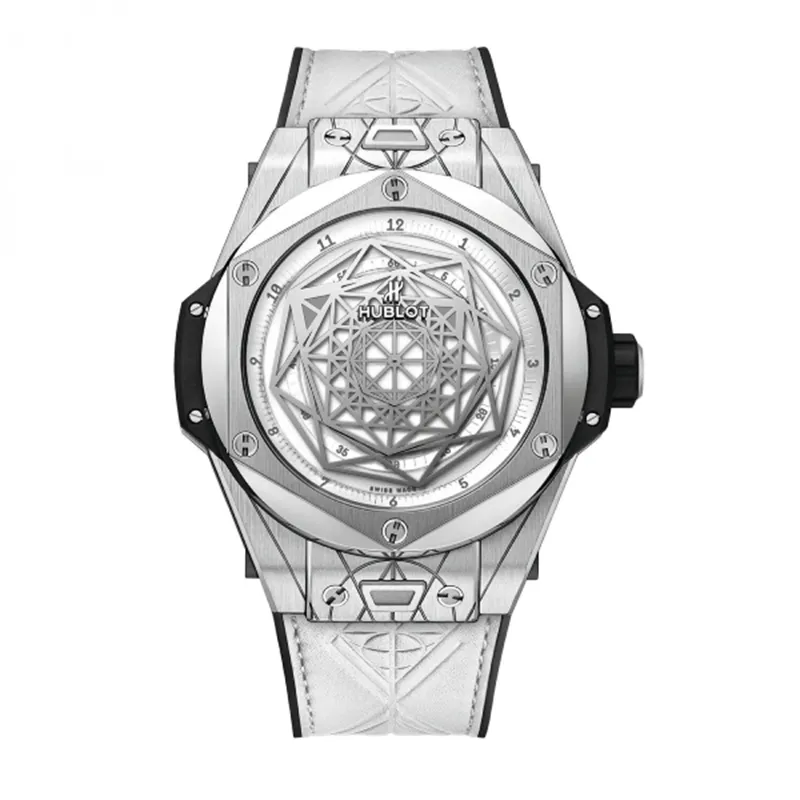 ウブロ「Hublot」ビッグバン ウニコ サンブルー チタニウム ホワイト45MM