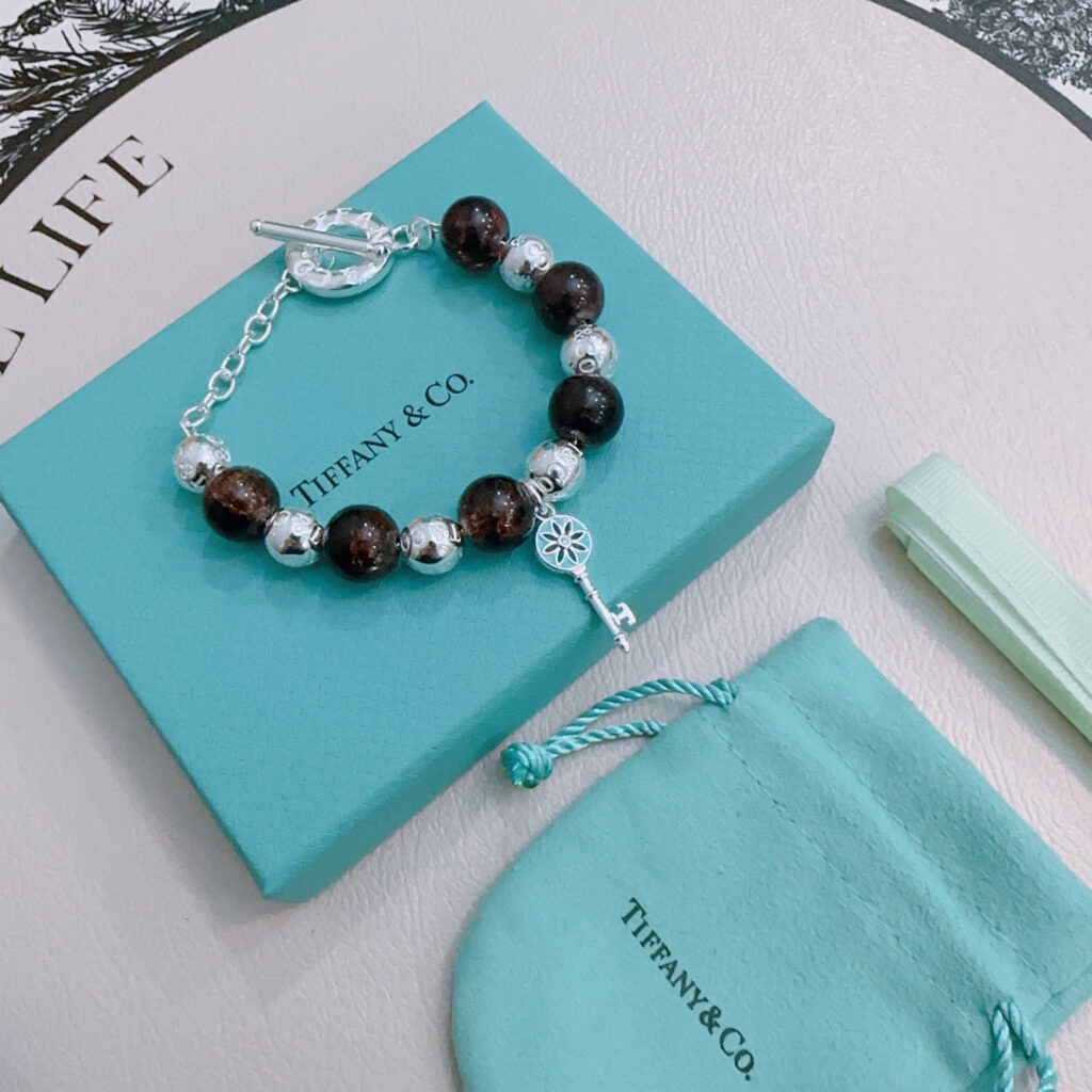 ティファニー「Tiffany & Co.」ポリッシュドシルバーリンク ブレスレット